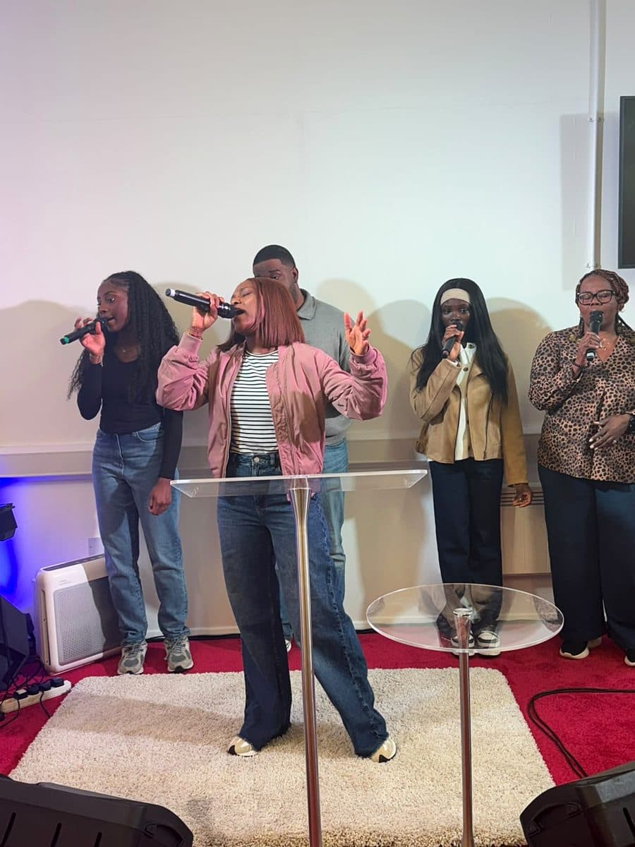 The youth worship team